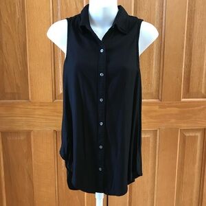 Hollister Cut Out Back Sleeveless Shirt